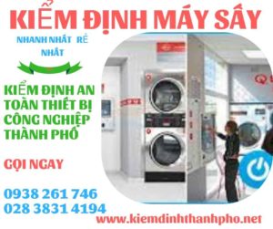 Hình ảnh kiểm định máy sấy