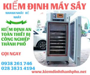 Hình ảnh kiểm định máy sấy