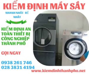 Hình ảnh kiểm định máy sấy