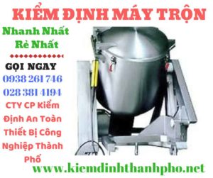 hình ảnh kiểm định máy trộn