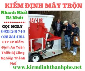 hình ảnh kiểm định máy trộn