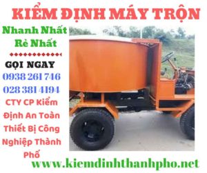 hình ảnh kiểm định máy trộn