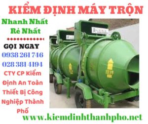 hình ảnh kiểm định máy trộn