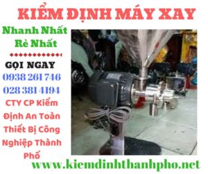 Hình ảnh kiểm đinh máy xay