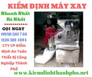 Hình ảnh kiểm đinh máy xay