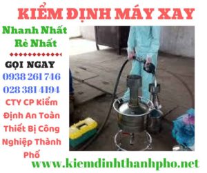 Hình ảnh kiểm đinh máy xay