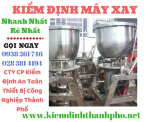 Hình ảnh kiểm đinh máy xay