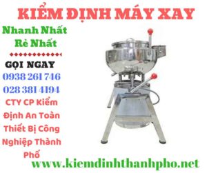 Hình ảnh kiểm đinh máy xay