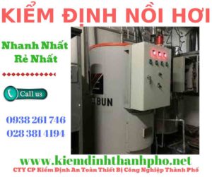 Hình ảnh kiểm định nồi hơi