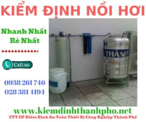 Hình ảnh kiểm định nồi hơi