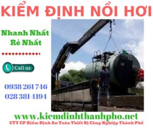 Hình ảnh kiểm định nồi hơi