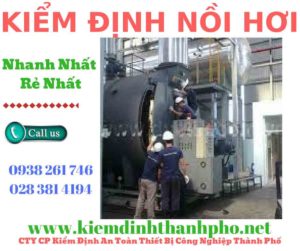 Hình ảnh kiểm định nồi hơi