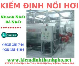 Hình ảnh kiểm định nồi hơi