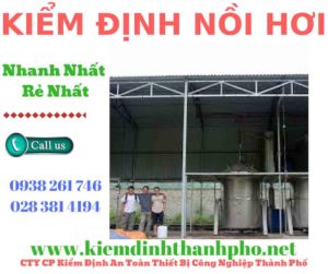 Hình ảnh kiểm định nồi hơi