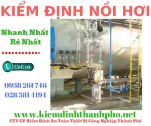 Hình ảnh kiểm định nồi hơi