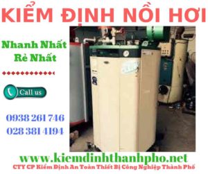 Hình ảnh kiểm định nồi hơi