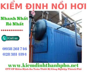 Hình ảnh kiểm định nồi hơi