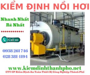 Hình ảnh kiểm định nồi hơi