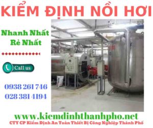 Hình ảnh kiểm định nồi hơi