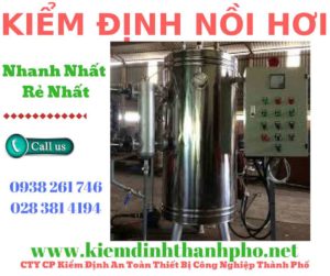 Hình ảnh kiểm định nồi hơi