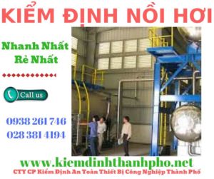 Hình ảnh kiểm định nồi hơi