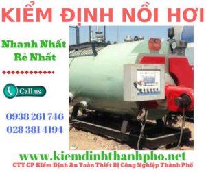 Hình ảnh kiểm định nồi hơi