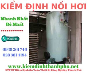 Hình ảnh kiểm định nồi hơi