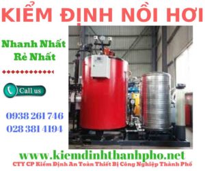 Hình ảnh kiểm định nồi hơi