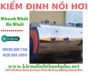 Hình ảnh kiểm định nồi hơi