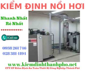 Hình ảnh kiểm định nồi hơi