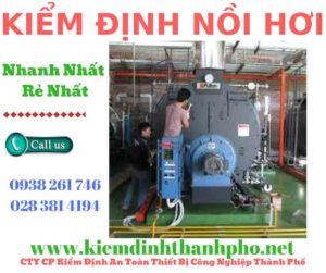 Hình ảnh kiểm định nồi hơi