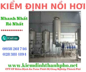 Hình ảnh kiểm định nồi hơi