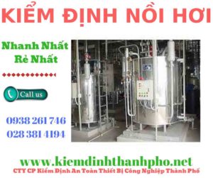 Hình ảnh kiểm định nồi hơi