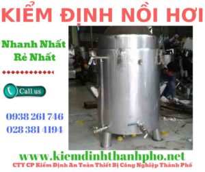 Hình ảnh kiểm định nồi hơi