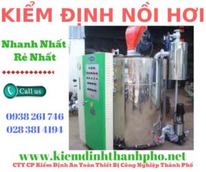 Hình ảnh kiểm định nồi hơi