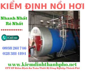 Hình ảnh kiểm định nồi hơi