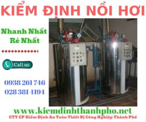 Hình ảnh kiểm định nồi hơi