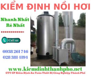 Hình ảnh kiểm định nồi hơi