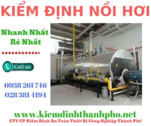 Hình ảnh kiểm định nồi hơi