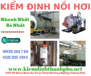 Hình ảnh kiểm định nồi hơi