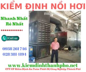 Hình ảnh kiểm định nồi hơi