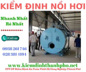 Hình ảnh kiểm định nồi hơi