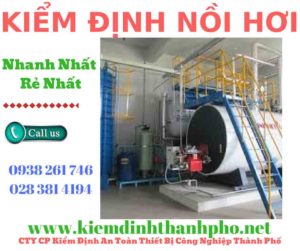 Hình ảnh kiểm định nồi hơi