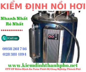 Hình ảnh kiểm định nồi hơi