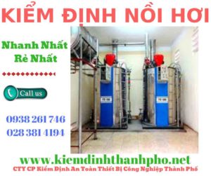 Hình ảnh kiểm định nồi hơi