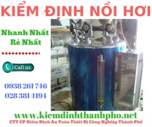 Hình ảnh kiểm định nồi hơi