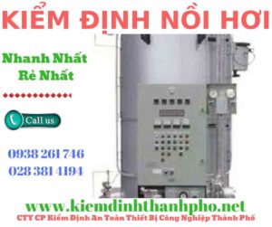 Hình ảnh kiểm định nồi hơi