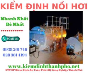 Hình ảnh kiểm định nồi hơi