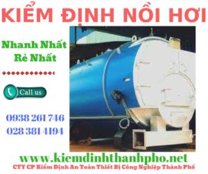 Hình ảnh kiểm định nồi hơi