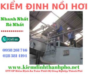 Hình ảnh kiểm định nồi hơi